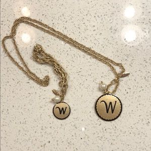 ❤️❤️Plunder “W” jewelry set